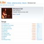 Listen and be a Fan on iLike.com!
